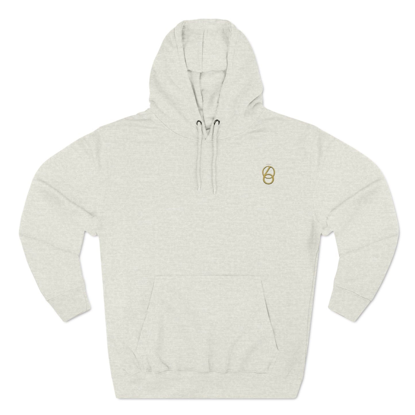 Three-Panel Fleece Hoodie