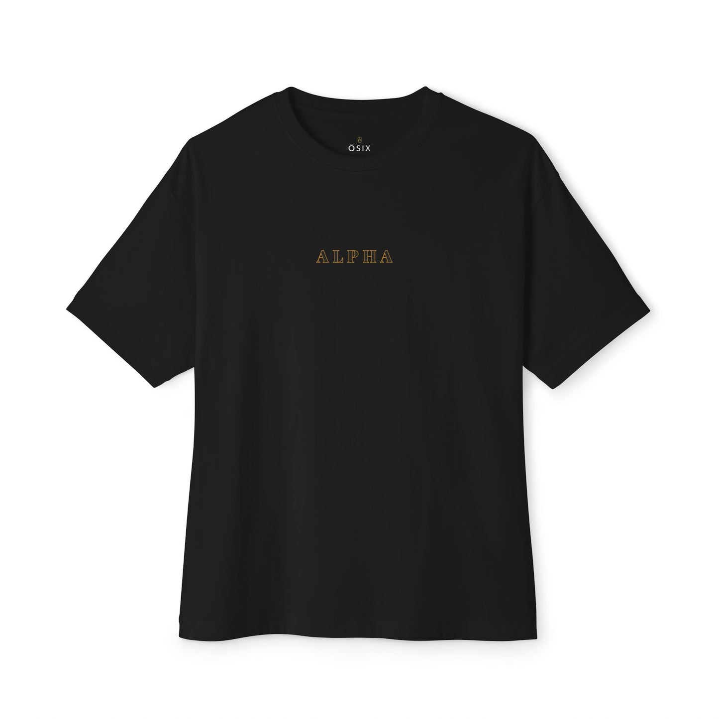 Alpha - T-shirt unisexe surdimensionné à coupe carrée