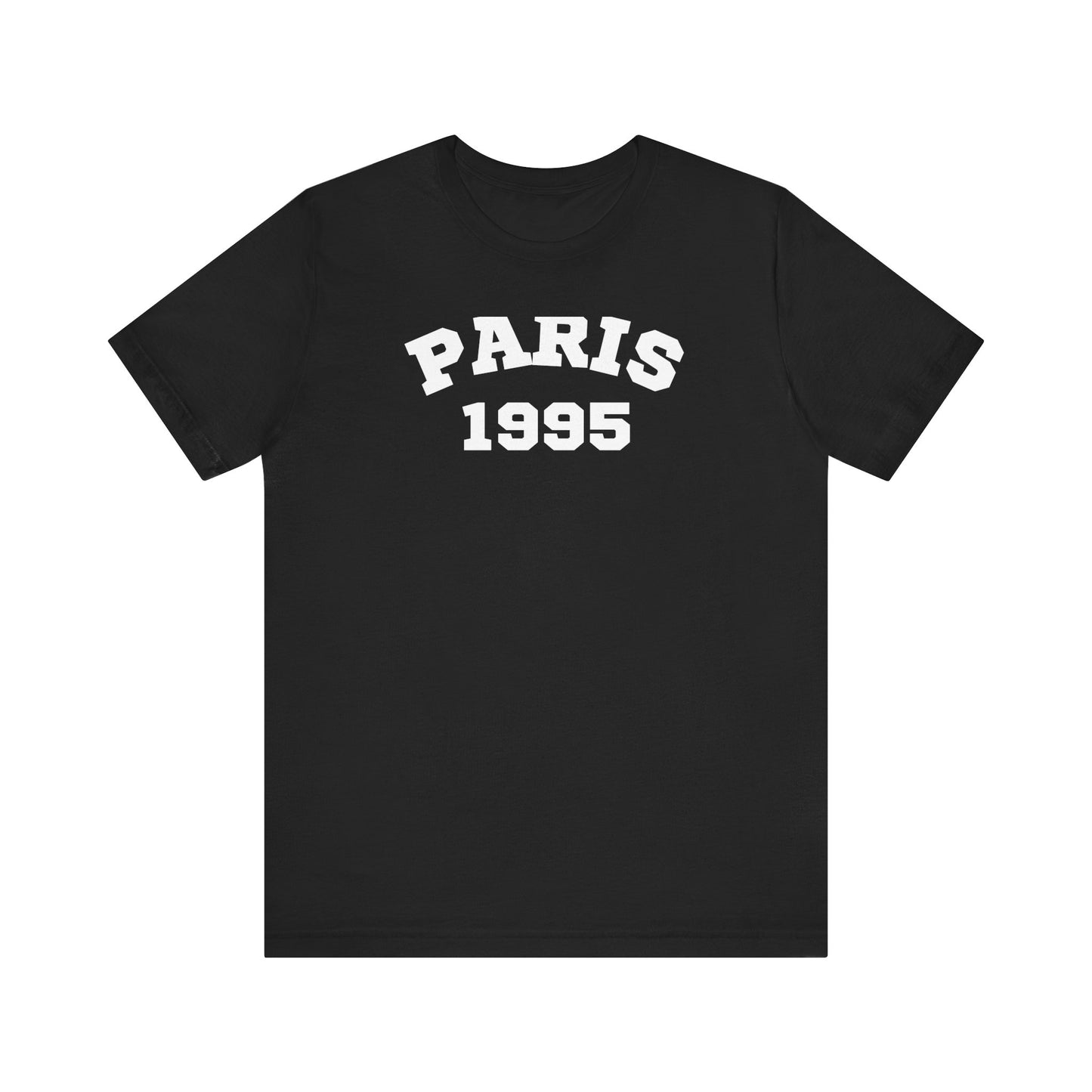 T-shirt à manches courtes rétro Paris 1995