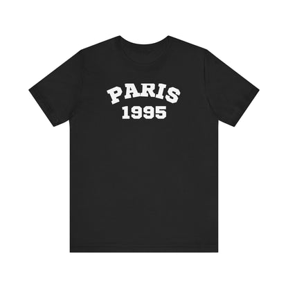 T-shirt à manches courtes rétro Paris 1995