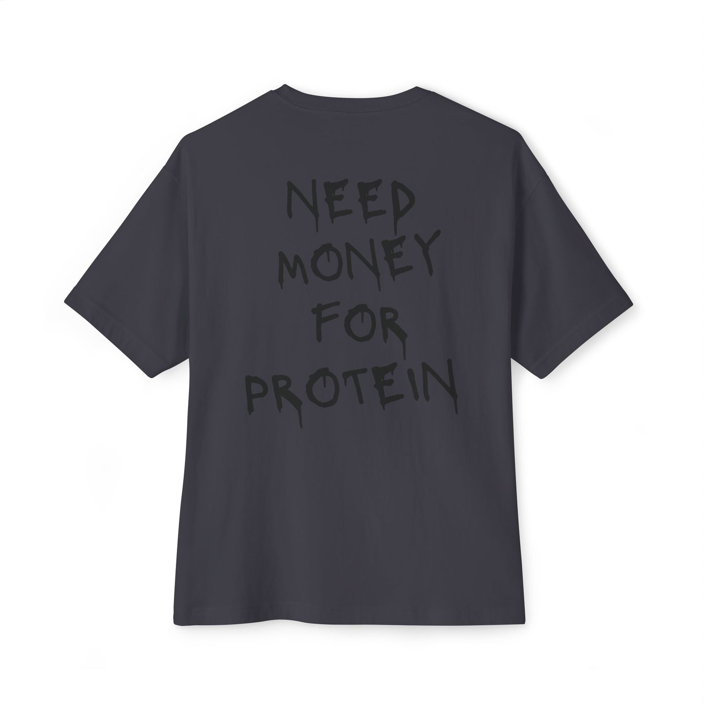 Protein Lover Oversized Boxy Tee - Trendy Casual Wear