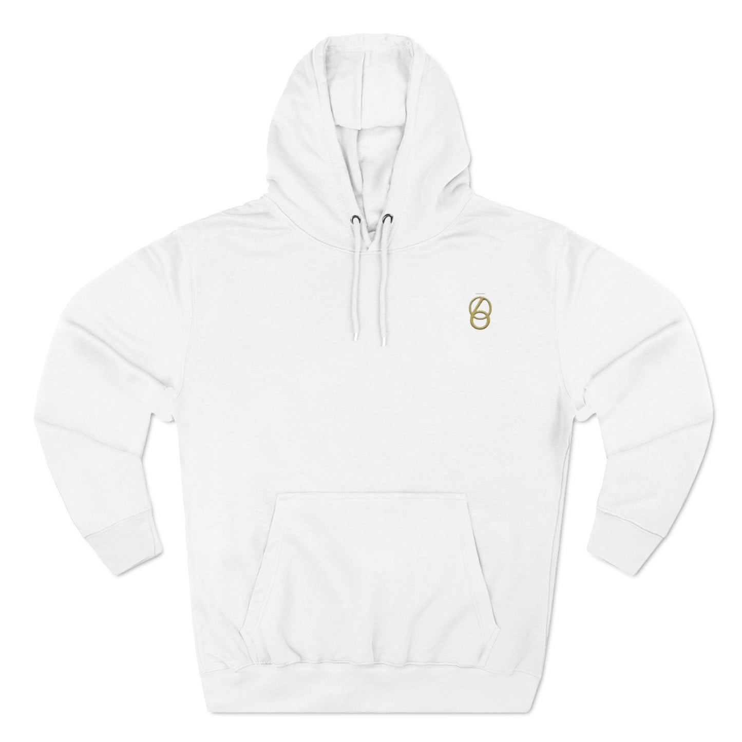 Three-Panel Fleece Hoodie