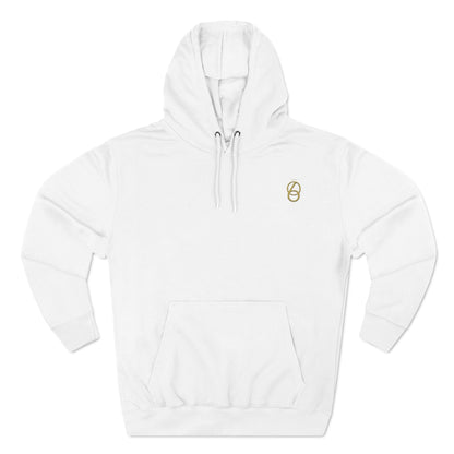 Three-Panel Fleece Hoodie