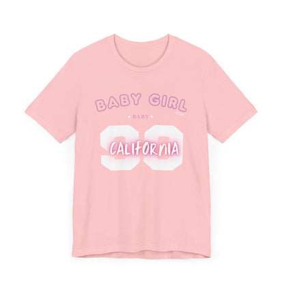 California Baby Girl Tee - Unisex Jersey T-Shirt