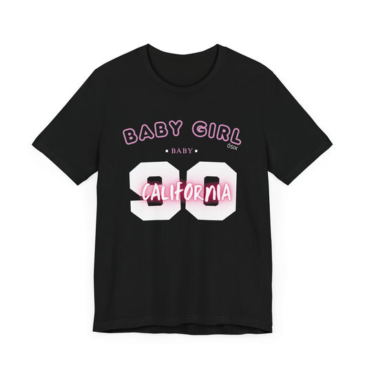 California Baby Girl Tee - Unisex Jersey T-Shirt