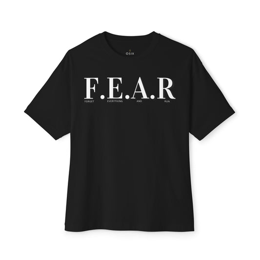 T-shirt unisexe surdimensionné FEAR