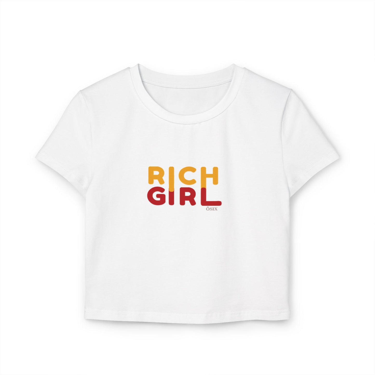 Trendy Women's Baby Tee - 'RICH GIRL'  T-Shirt