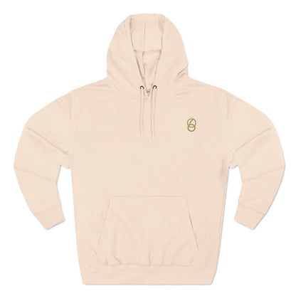 Three-Panel Fleece Hoodie