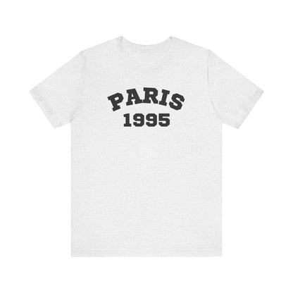 T-shirt à manches courtes rétro Paris 1995