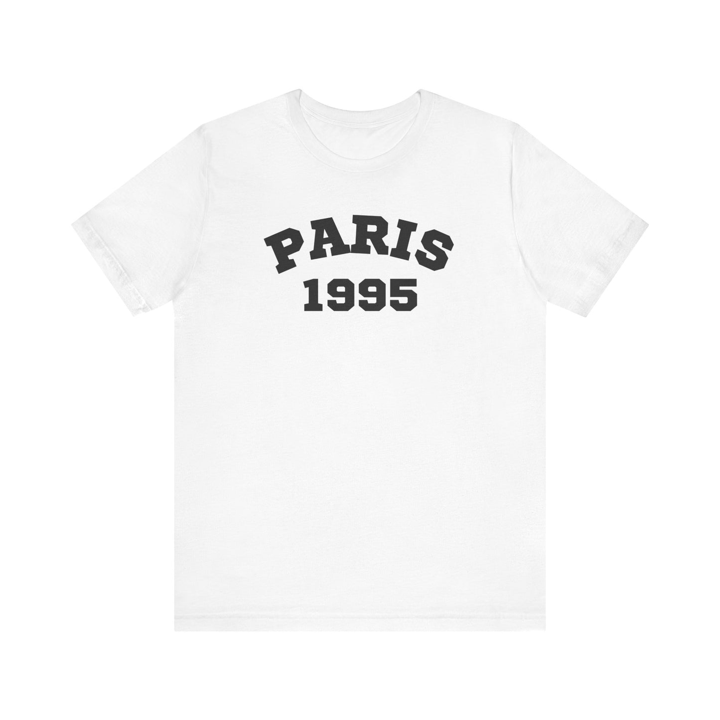 T-shirt à manches courtes rétro Paris 1995