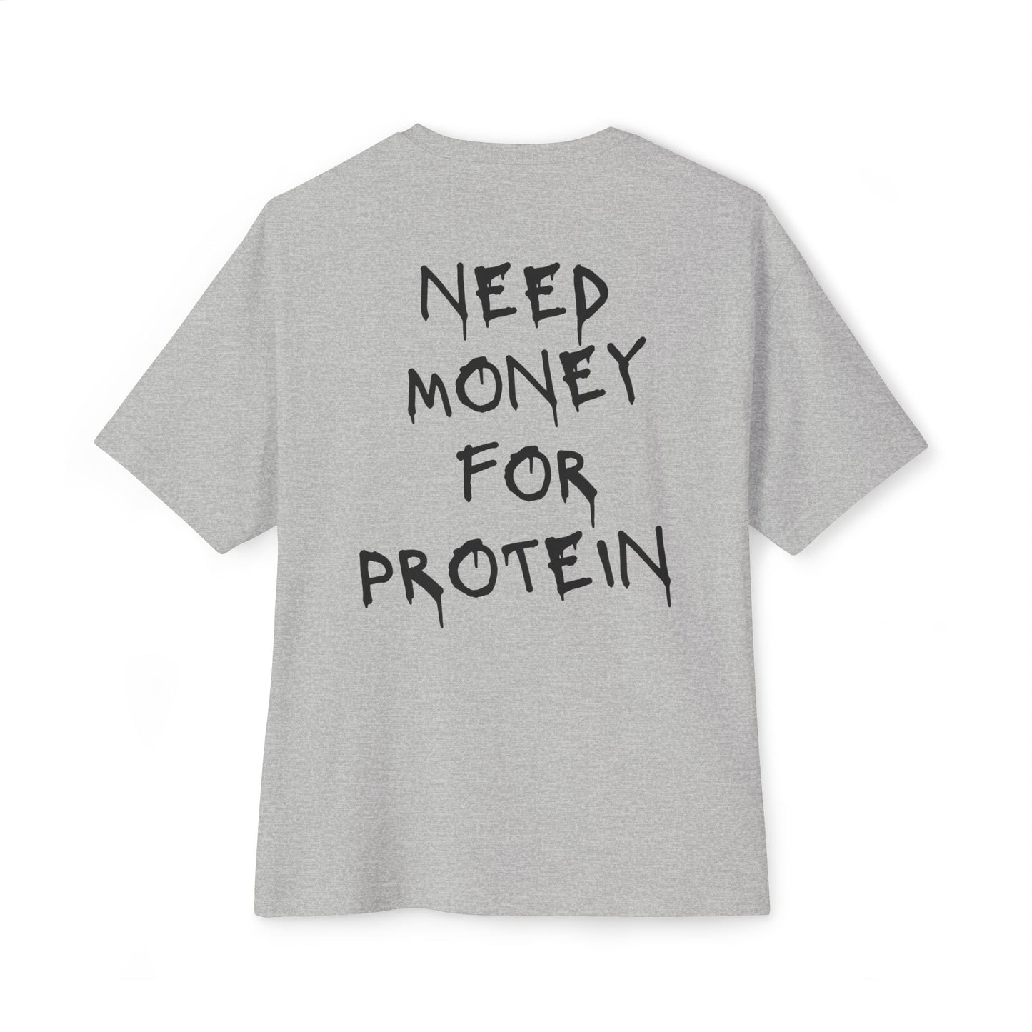 Protein Lover Oversized Boxy Tee - Trendy Casual Wear