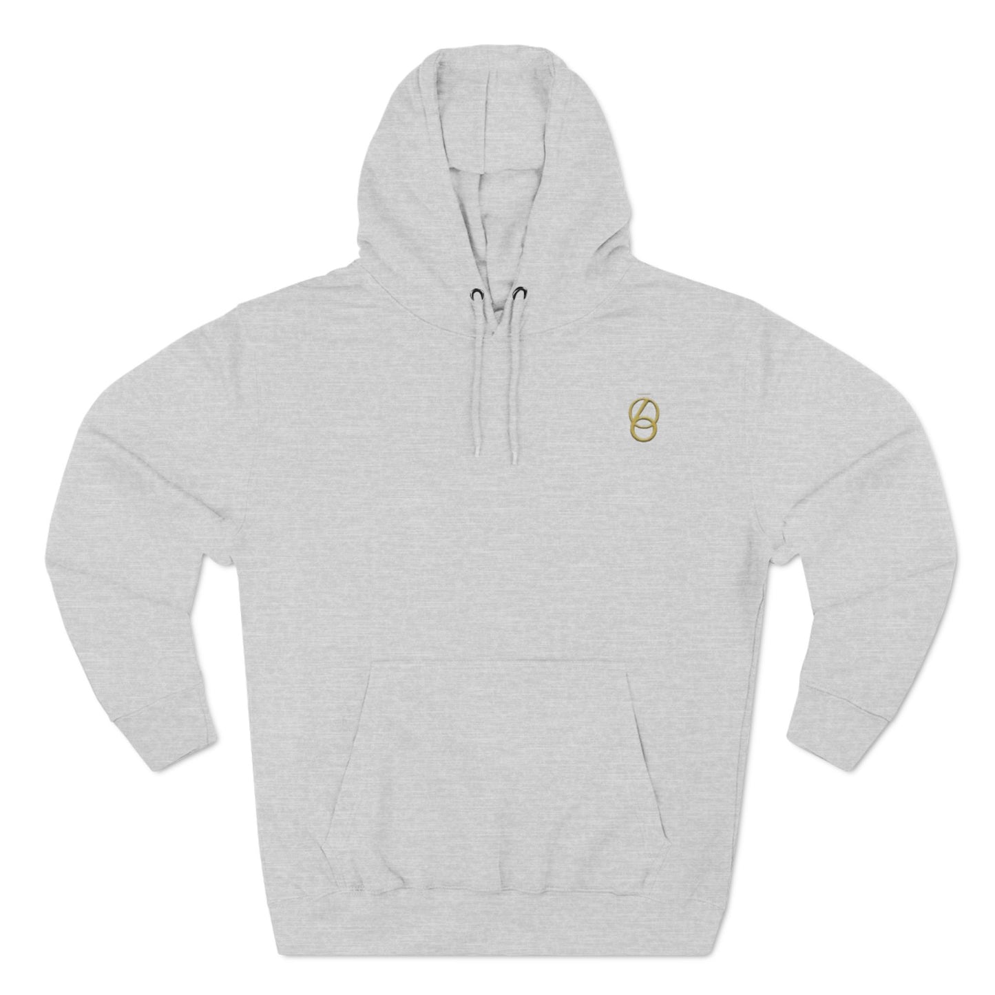 Three-Panel Fleece Hoodie