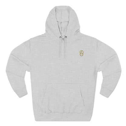 Three-Panel Fleece Hoodie