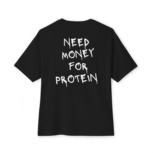 Protein Lover Oversized Boxy Tee - Trendy Casual Wear